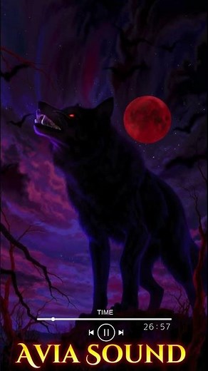 Halloween Wolf Howling soyund effect #shorts #wolf #halloween