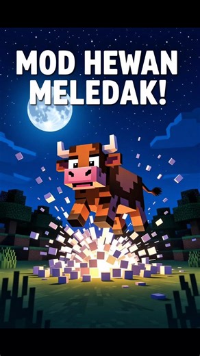 BISA BUAT NGEPRANK! Addon Hewan Meledak MCPE.