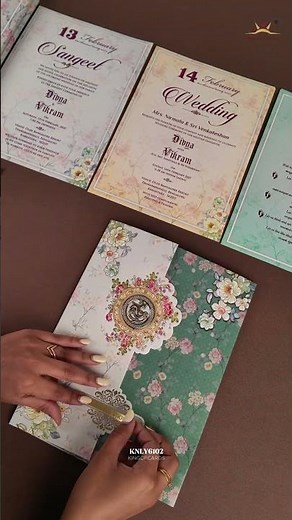 Floral Wedding Card you'll instantly fall in love with🌸
