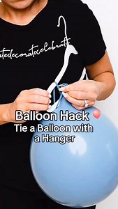 Sore fingers from tying balloons? 🎈 Try this genius hanger hack to tie balloons fast and pain-free! Perfect for DIY party decor, balloon garlands, and event setups. Save time and protect your fingers while creating stunning balloon designs! . . . #balloons #DIY #lifehack #hacks #lifehacks | Inflatedecoratecelebrate