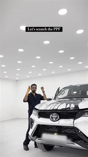 Fortuner ppf coating #ppfprotection #ppf #fortuner #cars