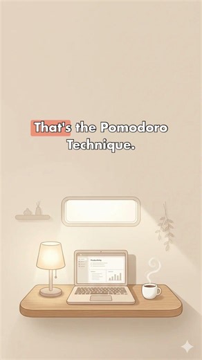 Pomodoro Technique Explained in 15 Seconds
