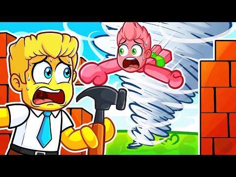 Build To Survive NATURAL DISASTERS in Roblox!