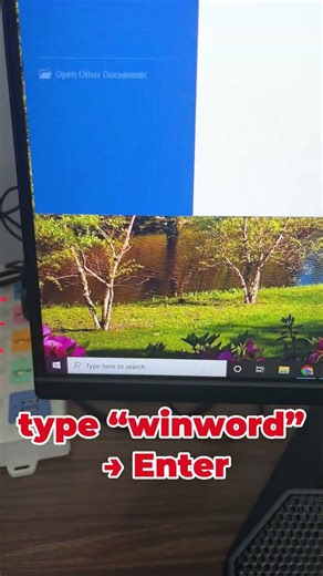 How To Open Microsoft Word Using Run Command
