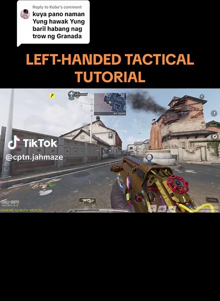 Left-handed Tactical Tutorial for CODM