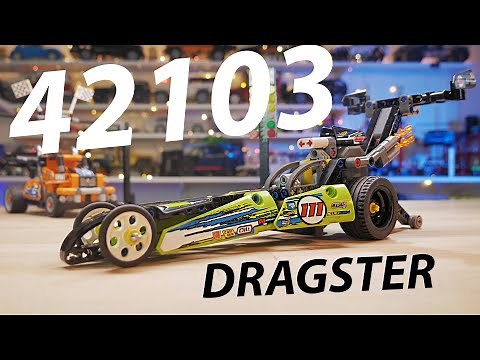 ОБЗОР 42103 LEGO Technic DRAGSTER / 2020 PullBack #1 / REVIEW / НОВИНКА 2020