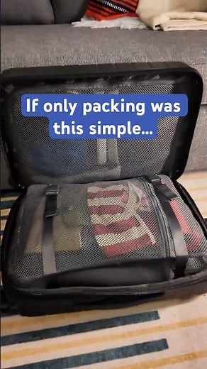 Packing at 11:47pm for a 7am flight… here’s what saves me