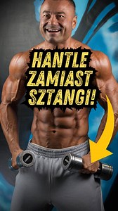 HANTLE ZAMIAST SZTANGI, DLACZEGO? #biceps #bicepsworkout #kulturystyka #fitnessmotivation #patryk2703 #siłownia #dieta #ćwiczenia #motywacja #treningwdomu #treneronline | Patryk2703