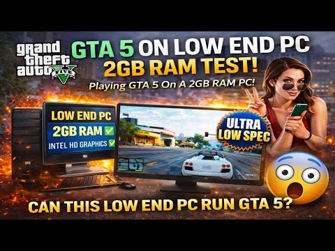 I Tried GTA 5 on 2GB RAM 😳 | Shocking Results!