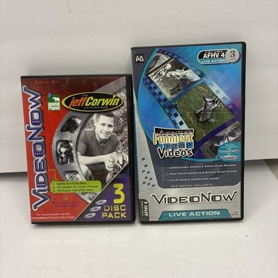Video Now Color America's Funniest Home Videos & Jeff Corwin  3 Disc Set. | eBay