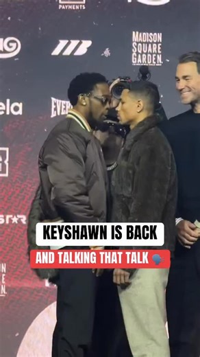 ALL THE SMOKE Boxing | Keyshawn Davis talks the talk but he knows how to walk the walk ‼️ #LopezStevenson | Instagram