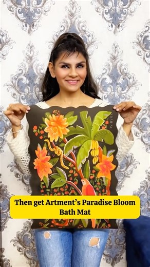 Sonia sharma on Instagram: "Slippery mats? Not anymore! 🚫💦 Upgrade your space with Artmens Paradise Bloom Bath Mat — premium feel, anti-slip safety & super absorbent comfort 💯 Bathroom ho ya kitchen, balcony ho ya entry area — yeh mat har jagah style + safety add karta hai 🤍✨ 🛍️ Use Coupon Code: SONIA10 extra savings ke saath smart upgrade ✔️ 👇 Link chahiye? Comment Link and I will send it to u #Artmens #BathMat #ParadiseBloom #HomeEssentials #BathroomDecor AntiSlipMat AbsorbentMat HomeUpg