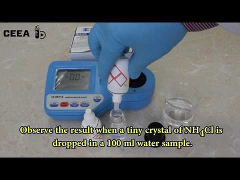 SPECTROPHOTOMETRIC DETERMINATION OF AMMONIA IN WATER