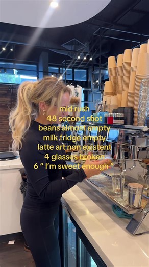 The Challenge of a Busy Barista Shift