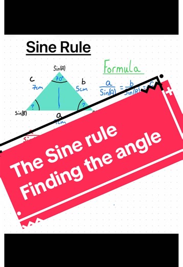 Sine Rule Explained: Finding Angles in Trigonometry