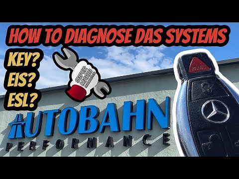 2009 MERCEDES C300 (W204) - NO CRANK | HOW TO DIAG DAS IMMOBILIZER SYSTEM | KEY - EIS - ESL
