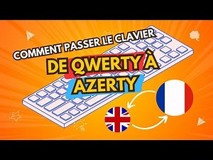 Change keyboard language: from azerty to qwerty