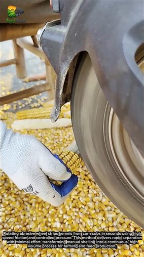 Industrial Corn Shelling Method That Multiplies Output Instantly