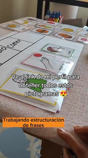 Comunicación con niños autistas: Pictogramas para enseñar a elegir alimentos