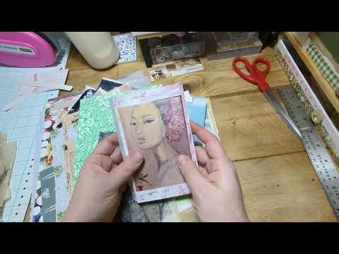 Art Junk Journal Tutorial (Part 1) | Reused Packaging & Scrap Pages
