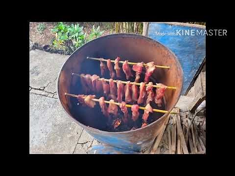 Kiniing or kinuday ( smoke pork )