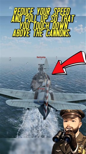 HOW to land on the YAMATO SHIP??? #warthundershorts #landing