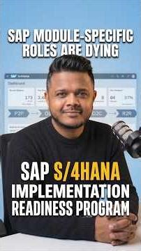 SAP Module specific roles are dying - SAP S/4HANA Implementation | ZaranTech #shorts