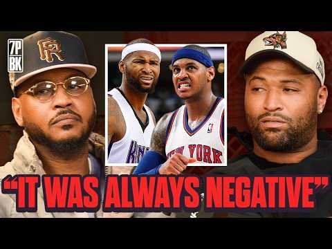 DeMarcus Cousins & Melo Get Real on ANGRY & SELFISH Labels Throughout Their Careers & NBA Narratives
