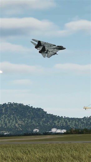 SONIC BOOM: An F-14 Tomcat demonstrates the power of it's 60,000 pounds of thrust.
