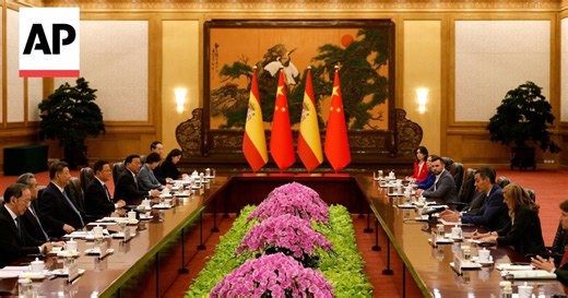 Spain’s PM Sanchez meets China’s Xi during Beijing visit