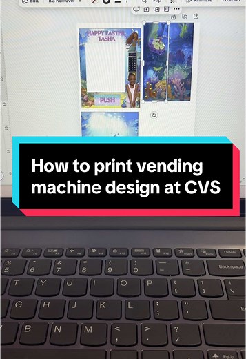 How to Print Vending Machine Designs at CVS or Walgreens