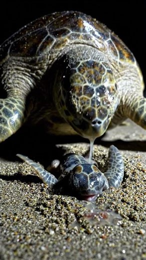 🐢 Turtle Birth Caught on Camera! RAW Moment 😱