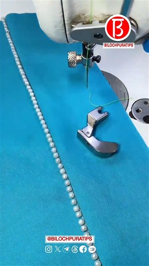 Sewing tools and Tutorial New Bead Clearing Presser Foot