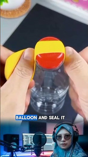 Creative Idea: DIY Balloon Pump from a Plastic Bottle