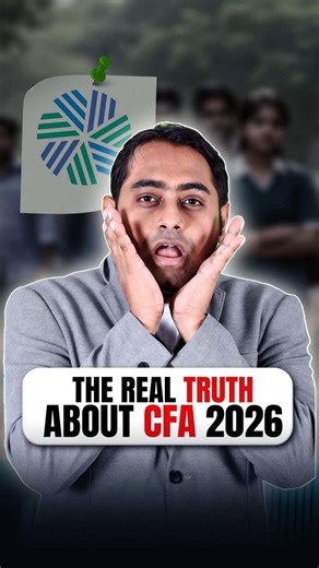 Is CFA still worth it in 2026? The CFA program remains one of the best ways to level up your finance career and break into global finance or investment management. If you’re beginning your CFA journey and planning your CFA exam strategy, now’s the time to decide — is it your next big move or a missed opportunity? 💡 Your next move: 👉 Save this reel for study motivation 💬 Comment “CFA 2026” if you’re starting soon 📩 Share with your CFA prep buddy 🎯 Follow for more finance and CFA insights . .