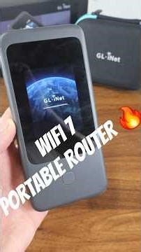 GLiNet Mudi 7 Portable 5G Router #travel #5g #glinet