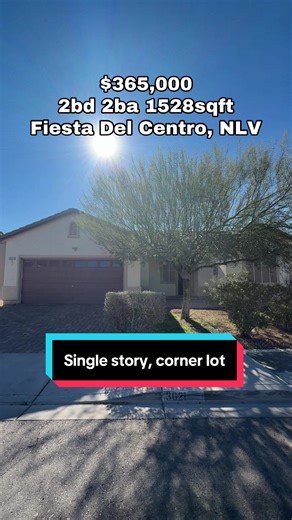 ✨$365,000✨ 🏡 3621 W El Campo Grande AV, North Las Vegas, NV 89031 2bd 2ba 1528sqft $238.87 $/sqft 2005 yr. built HOA $38 Dm to schedule a tour 📩 📲 Alex Gutierrez 702.460.0379 My Favorite Realtor Alex@myfavoriterealtorlv.com Realty ONE Group S.0192175 Listed by Thomas Lisiewski B.0003115 Your Real Estate Co #VegasRealEstateAgent #LasVegasHomeBuyer #VegasFirstTimeBuyer #HelpingVegasBuy #VegasRealEstateExpert