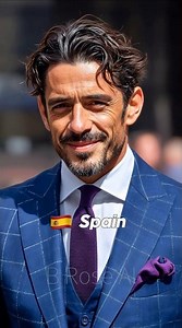 Suit style of the world’s handsome middle aged men, male model pt90.