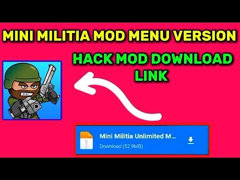 Mini Militia Hack Mod Download 2025 | Unlimited Ammo & Nitro | Mini Militia Hack Version 5.6.0 APK