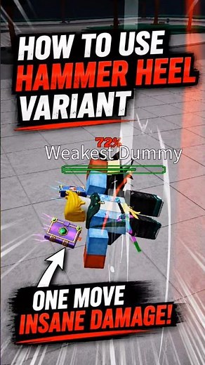 How I Finally Learned Hammer Heel Variant 😭🔥 #tsb #roblox