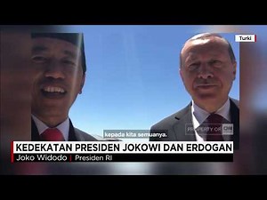Melihat Kedekatan Jokowi & Erdogan, Presiden Jokowi Nge- VLOG