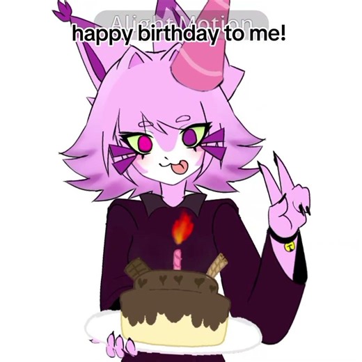 happy birthday to me, 3 jul my birthday #alightmotion #animation #kitcommunity #edit #fyp
