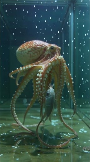The Octopus That Escaped Every Night #octopusstory #octopusfacts 3facts