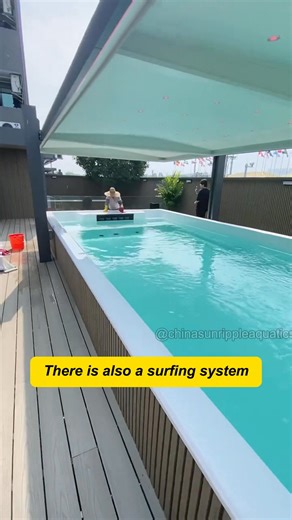 1.7K views | How much does this covered swimming pool cost? #smartspa #hottub #pool #swimmingpools#smartheatedswimmingpool #infinitypool #heatedpool #smartpool #jacuzzi #relaxation #luxuryhome #gardendesign #villa #hotel #smarthome #aleadhome | Chinasunrippleaquatics | Facebook