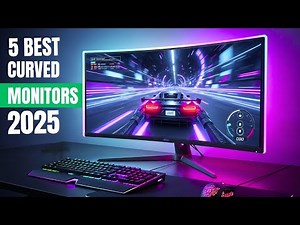 The 5 BEST Ultra-Wide Curved Monitors of 2025 (Insane Immersion!)