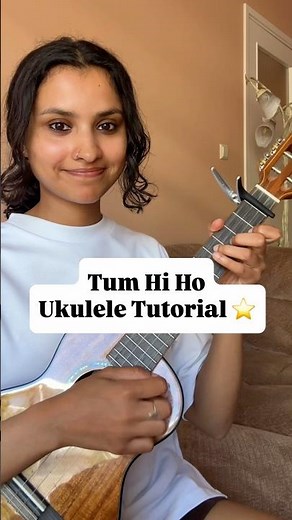 Tum Hi Ho EASY Ukulele Tutorial ⭐️ #shorts