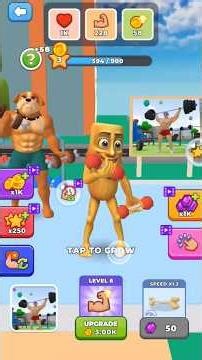 Gym Idle Clicker: Fitness Hero – Become a Fitness Legend! 💪🏋️‍♂️ #games #gameplay #kidyoutuber #fun