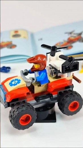 🔥LEGO RESCUER ATV 60300 Speed building