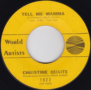 Christine Quaite - Tell Me Mamma