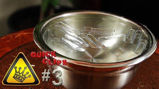 Watch the Magic of Floating Paperclips with This Trick